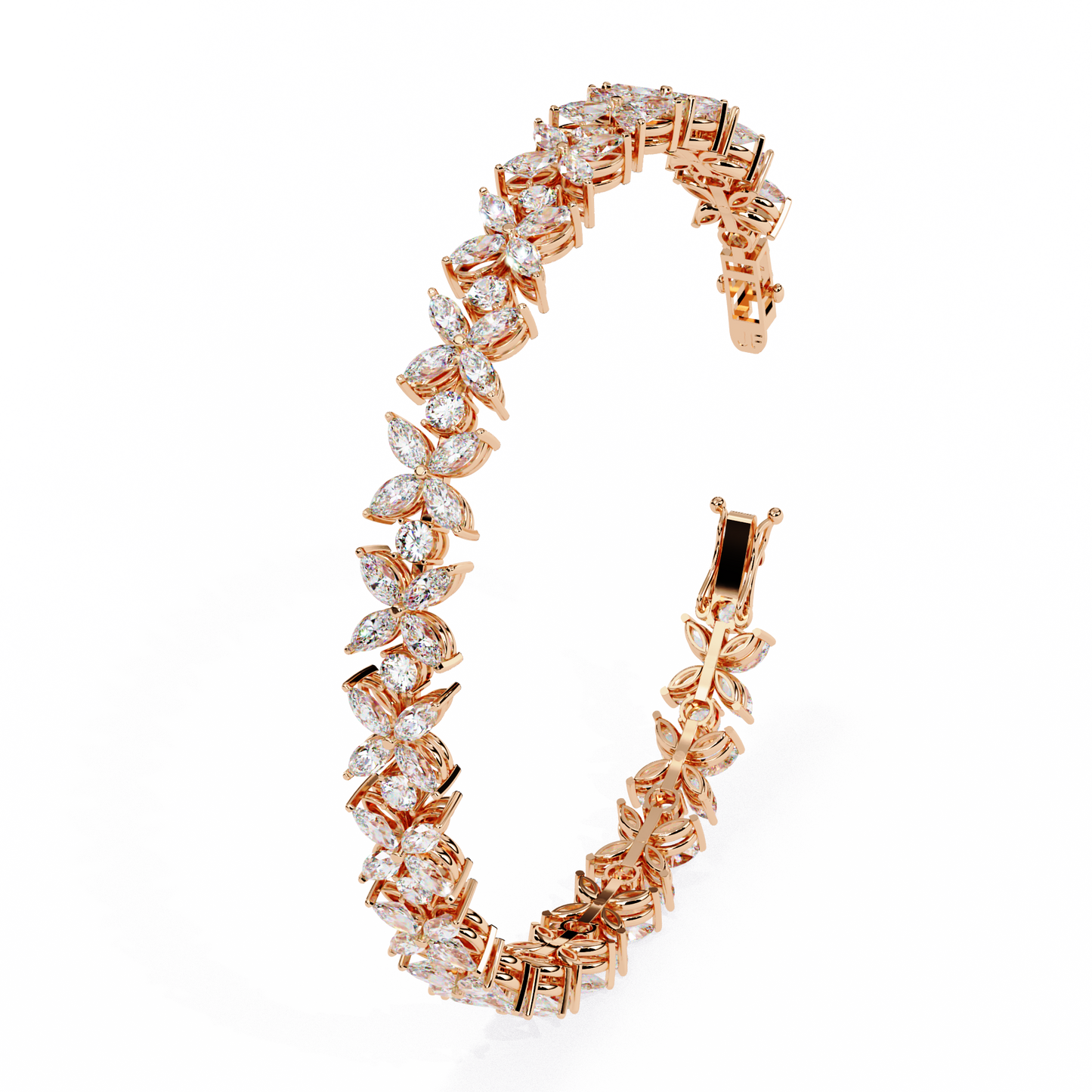 Flora Di Luce Diamond Bracelet