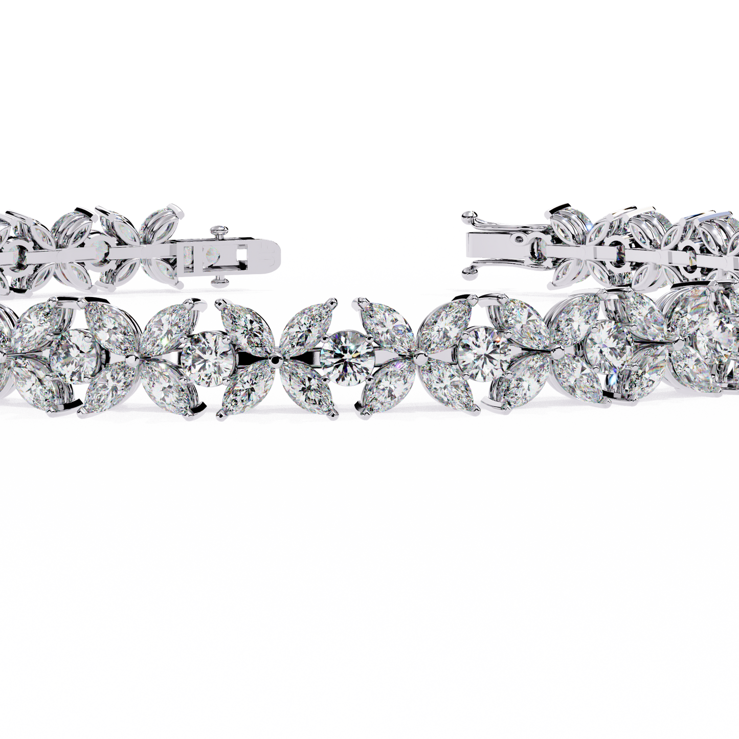 Flora Di Luce Diamond Bracelet