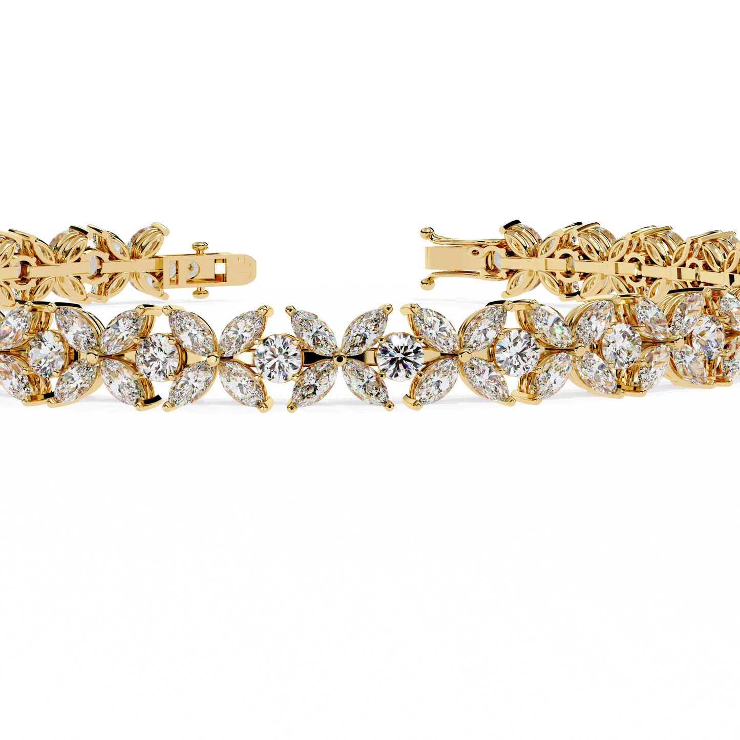 Flora Di Luce Diamond Bracelet