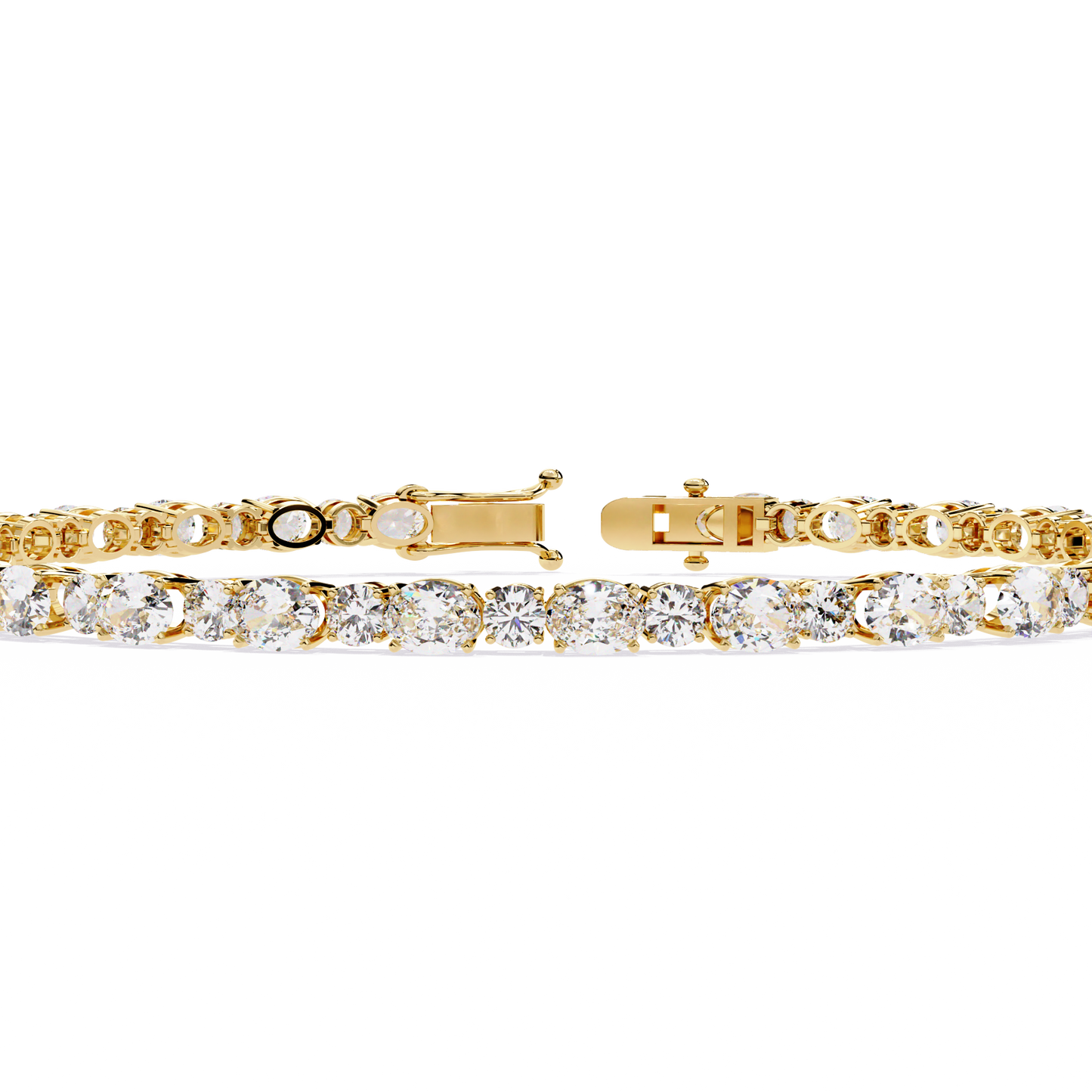 Petal Glow Diamond Bracelet