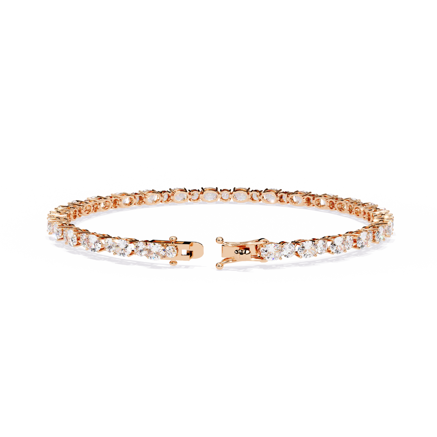 Petal Glow Diamond Bracelet