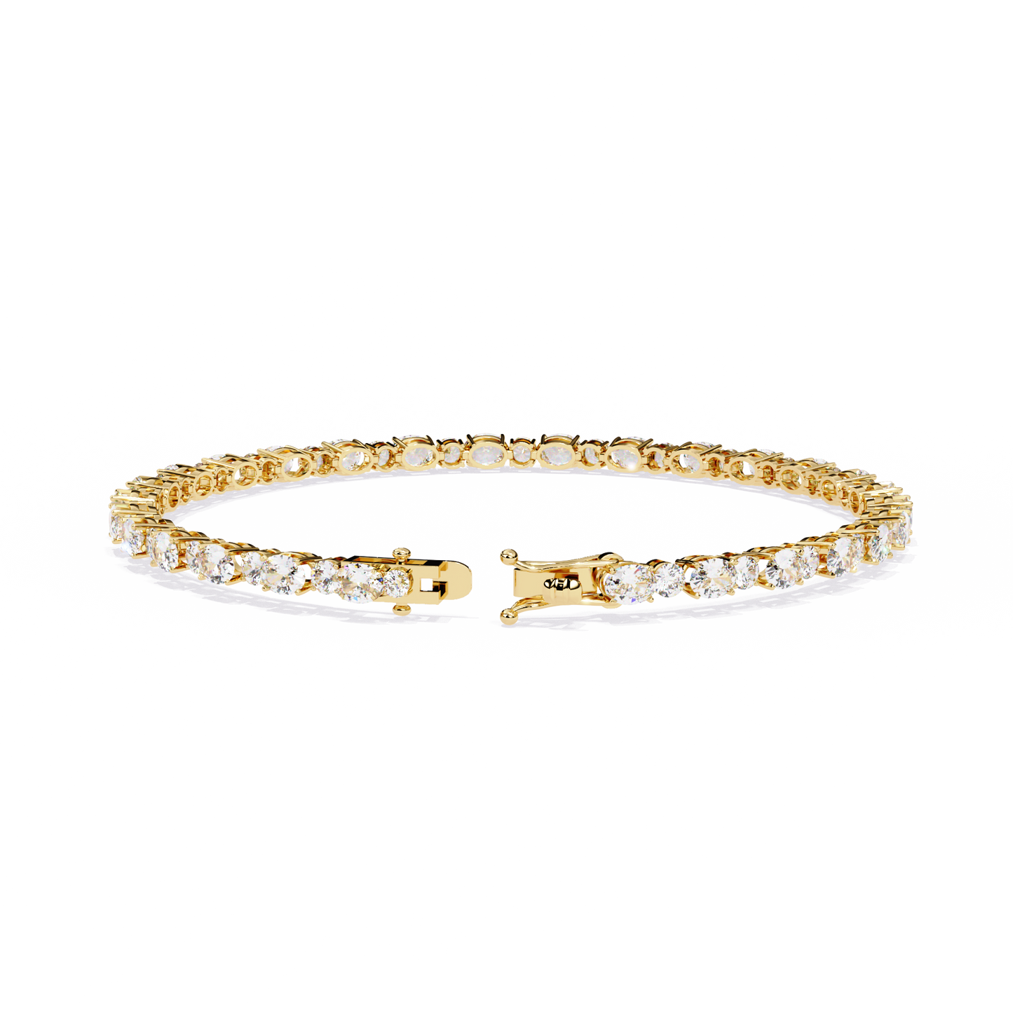 Petal Glow Diamond Bracelet