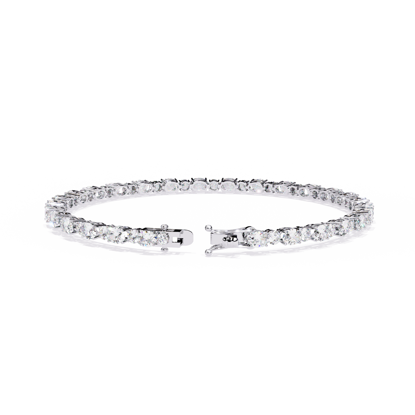Petal Glow Diamond Bracelet