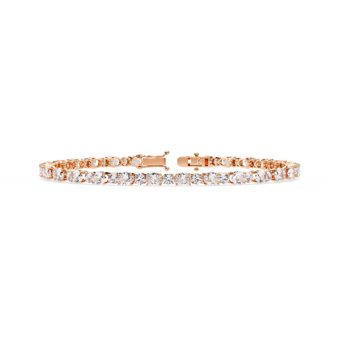 Petal Glow Diamond Bracelet