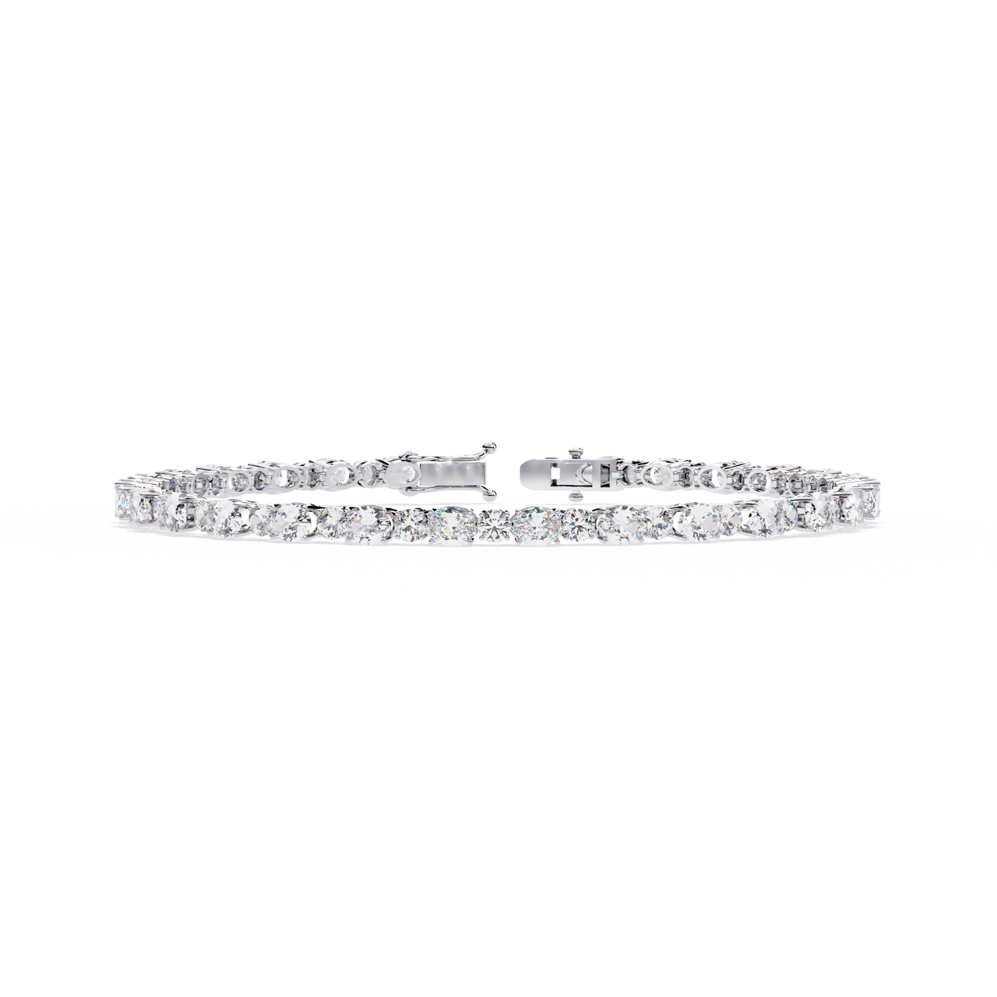 Petal Glow Diamond Bracelet
