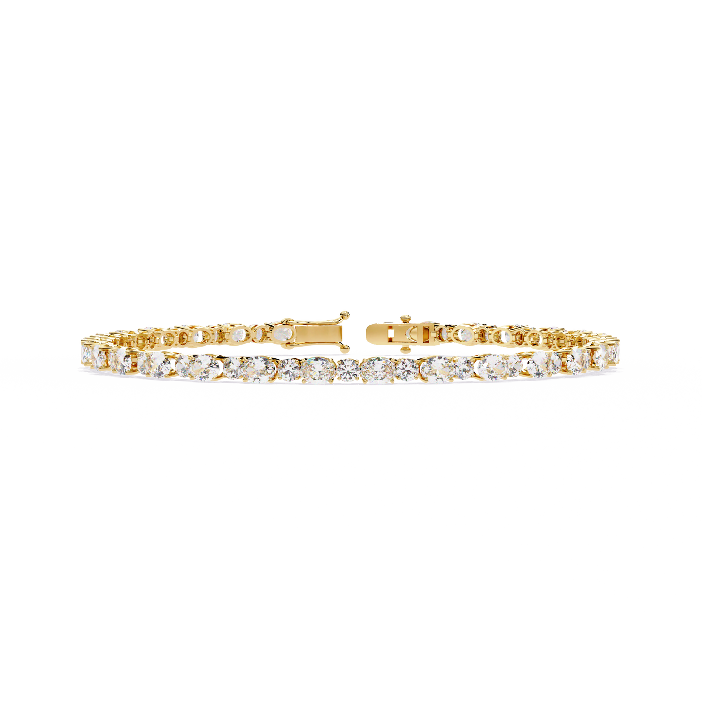 Petal Glow Diamond Bracelet