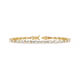 Petal Glow Diamond Bracelet