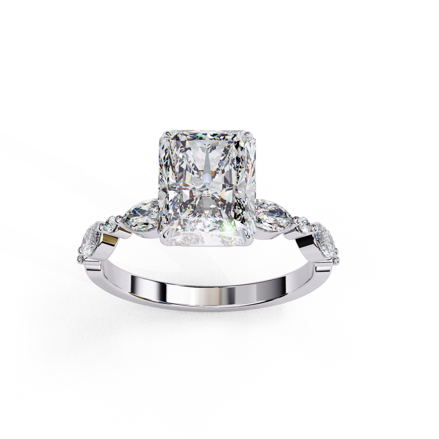 Regala Vero Radiant Solitaire Ring