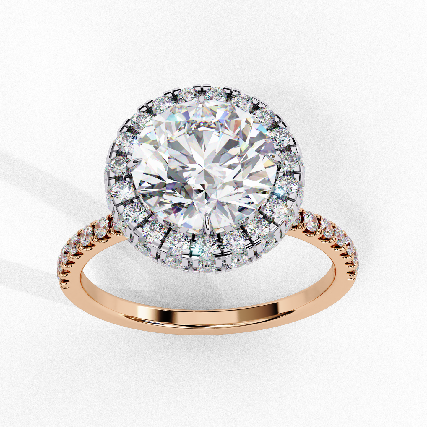 Mirella Grace Round Solitaire Ring