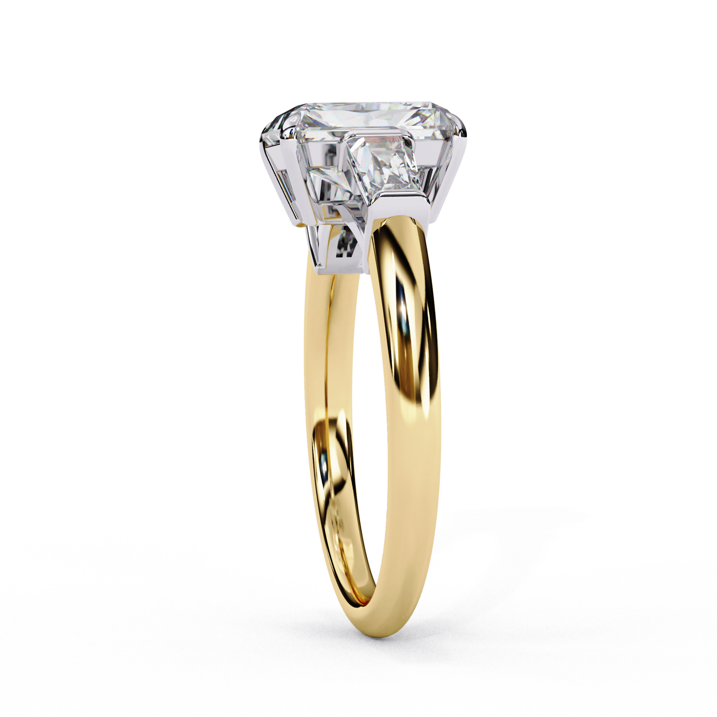 Volana Prime Emerald Solitaire Ring