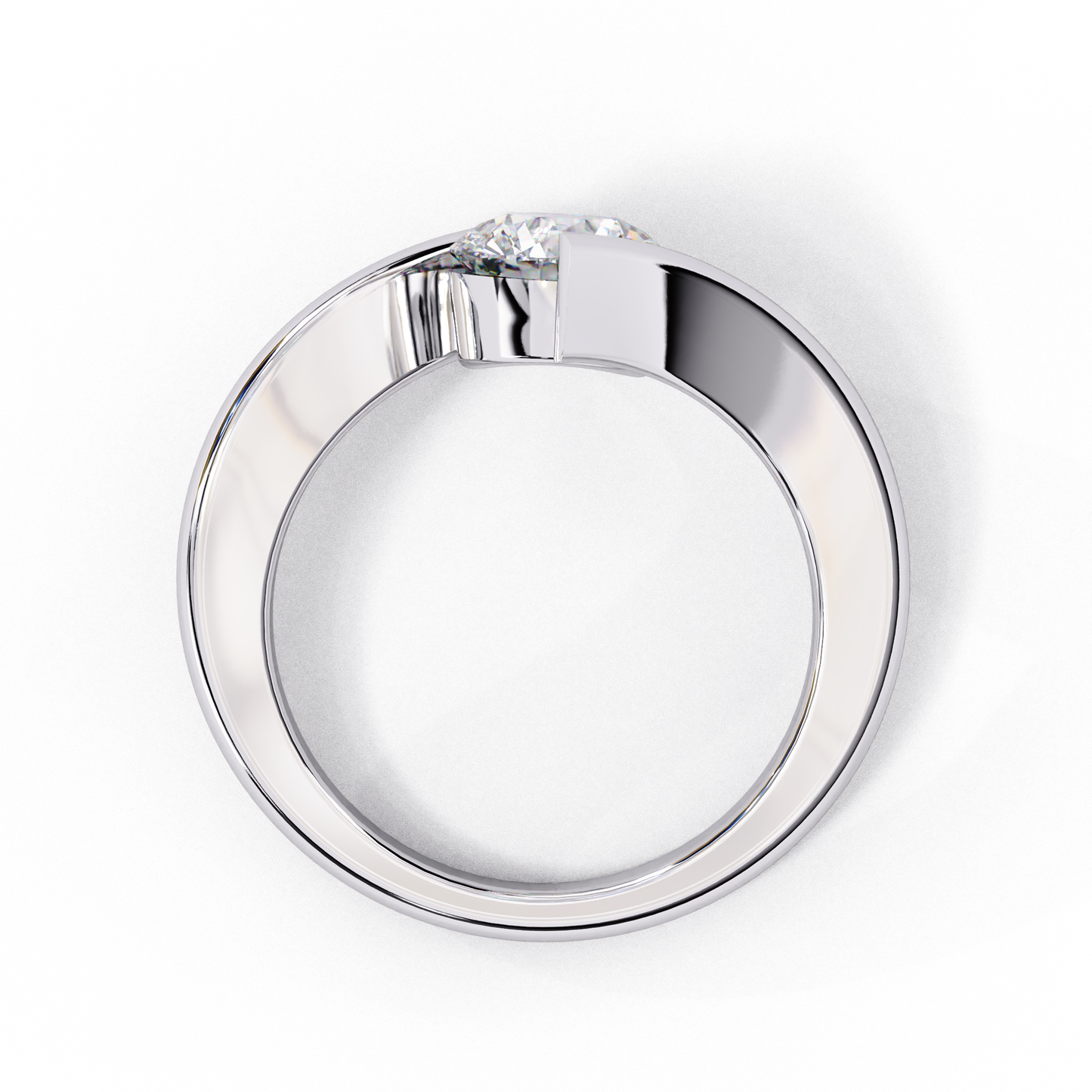 Serene Valoura Round Solitaire Ring