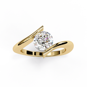 Serene Valoura Round Solitaire Ring