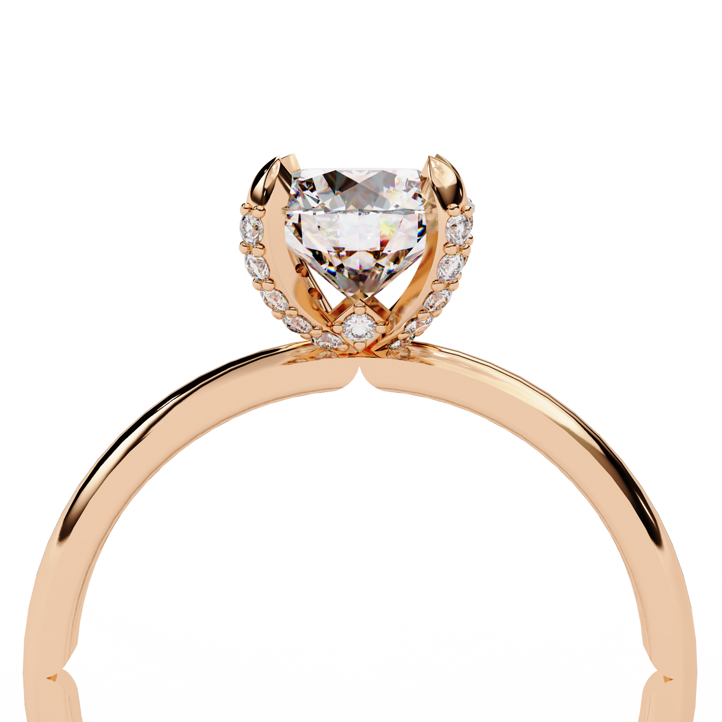 Bellaria Luno Round Solitaire Ring