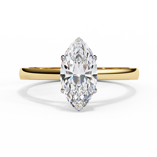 Astria Eterno Marquise Solitaire Ring