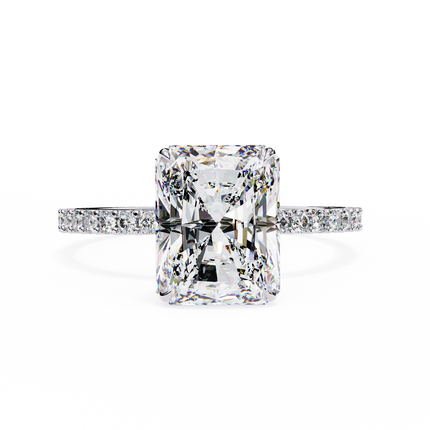 The Icona Radiant Cut Solitaire Ring