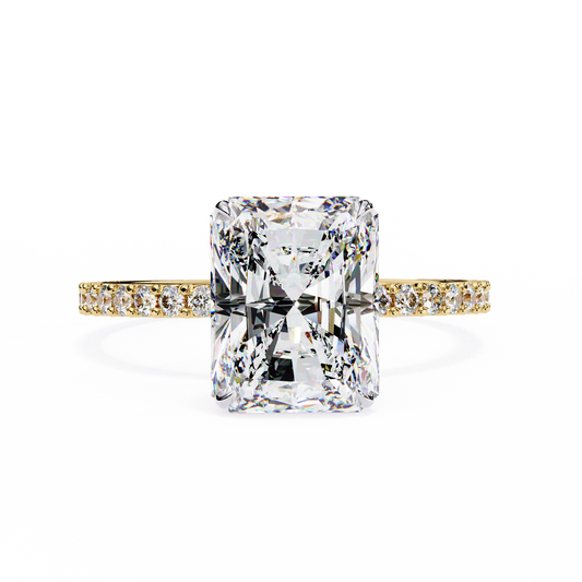 Rosaline de Prestige Radiant Solitaire Ring