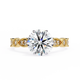 Empress Glow Round Cut Solitaire Ring