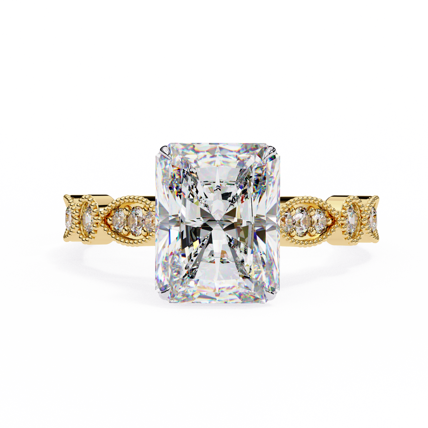 Ethereal Beam Radiant Solitaire Ring