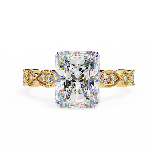 Ethereal Beam Radiant Solitaire Ring