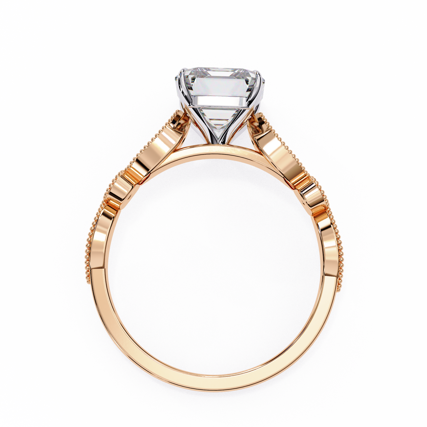 Ethereal Beam Radiant Solitaire Ring