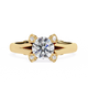 Ember Promise Round Solitaire Ring