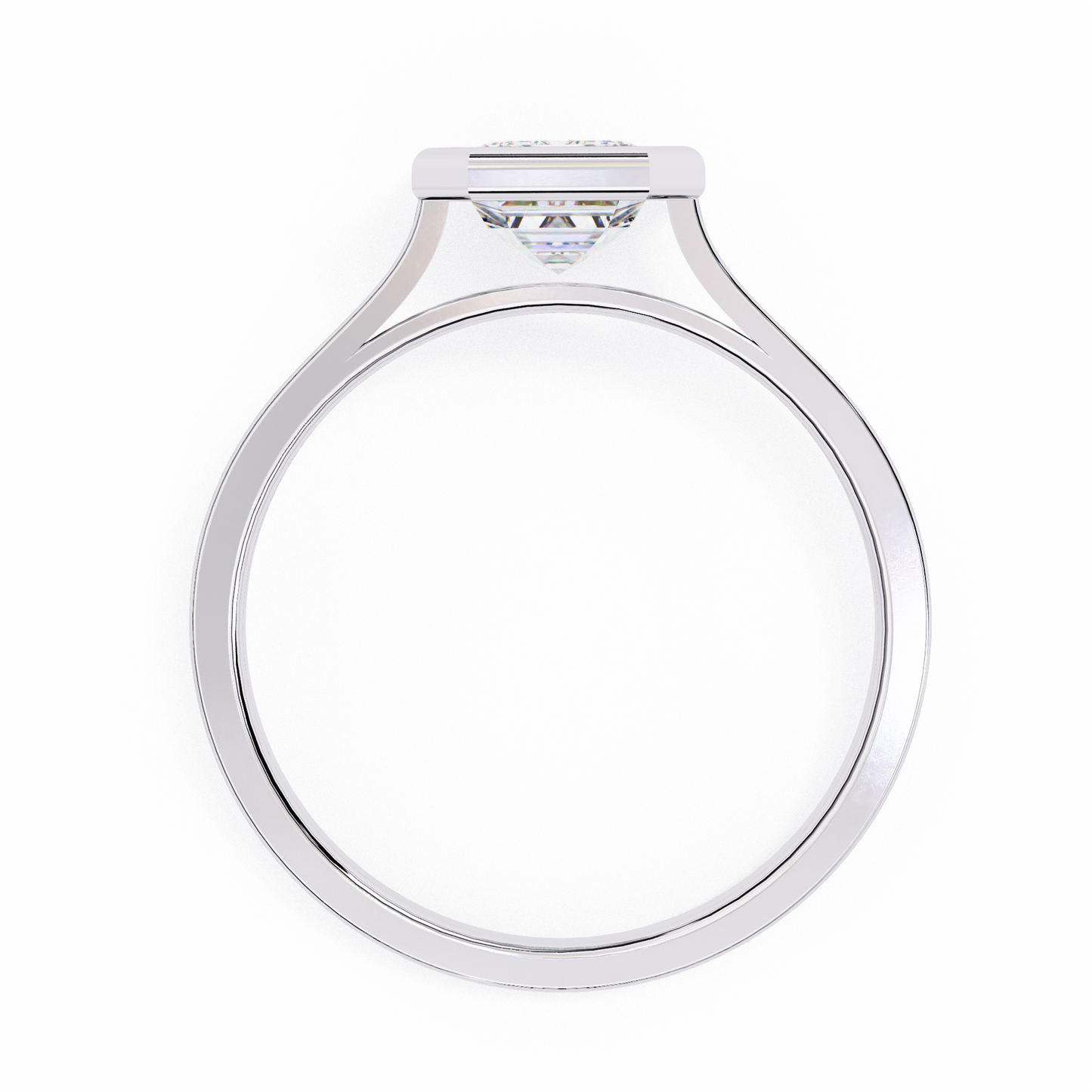 Isola Brillio Emerald Solitaire Ring
