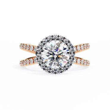 Astrid Meridian Round Solitaire Ring