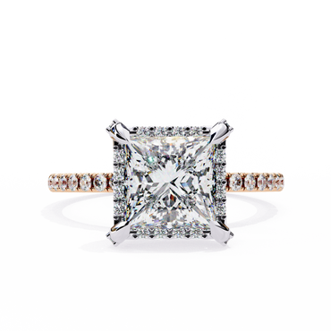Seraphine Axis Princess Solitaire Ring