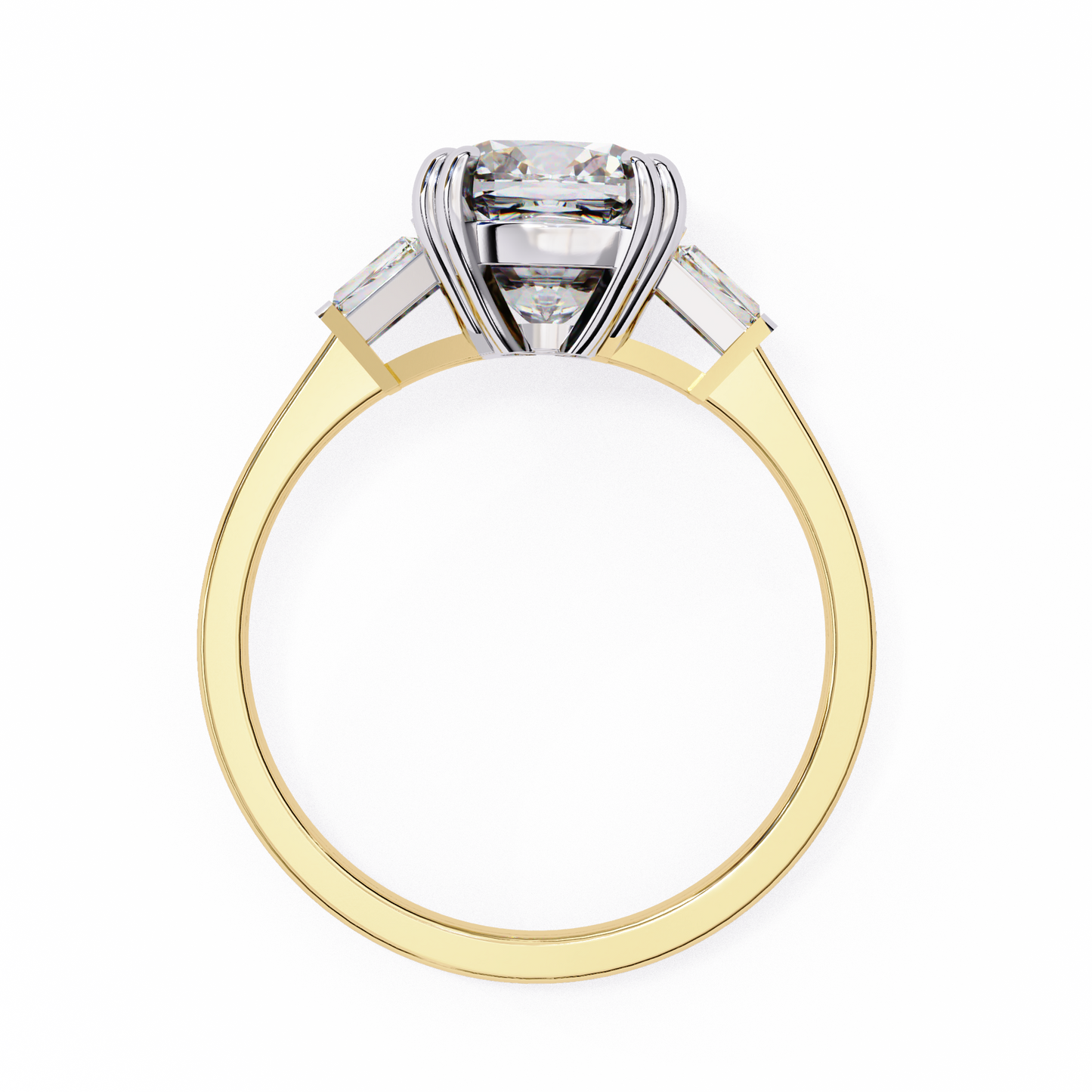 Sogno di Luce Cushion Solitaire Ring