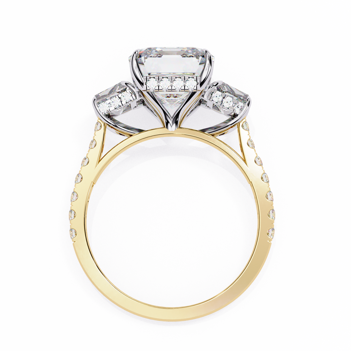 Corazón Claro Emerald Solitaire Ring