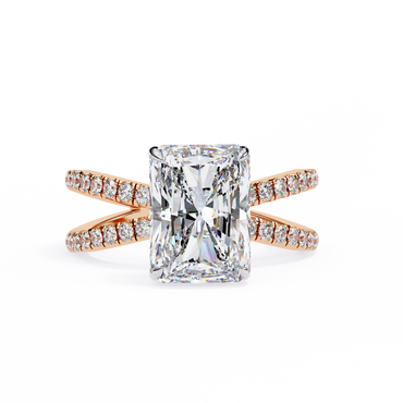 Nocturna Flare Radiant Solitaire Ring