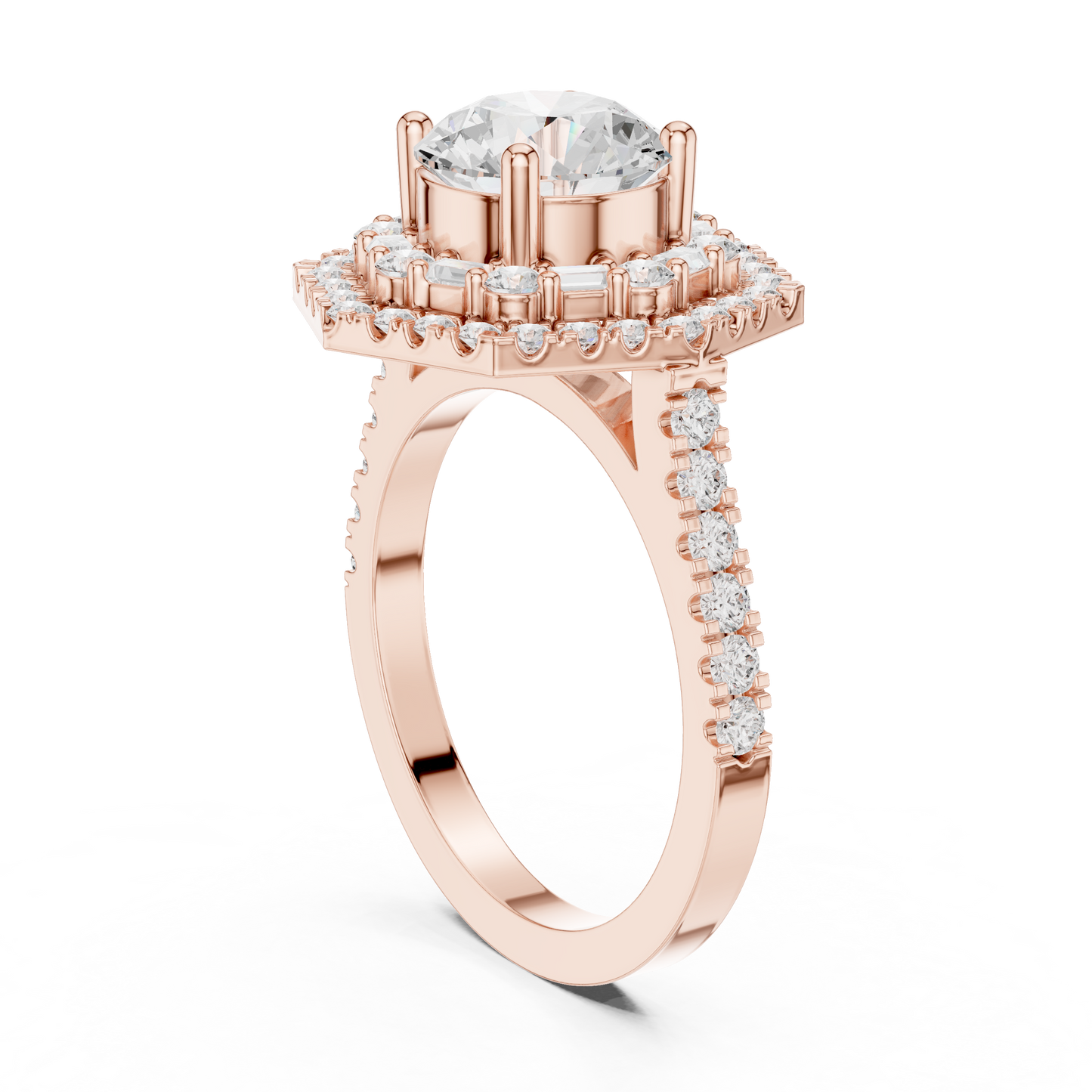 Starbind Circle Solitaire Ring