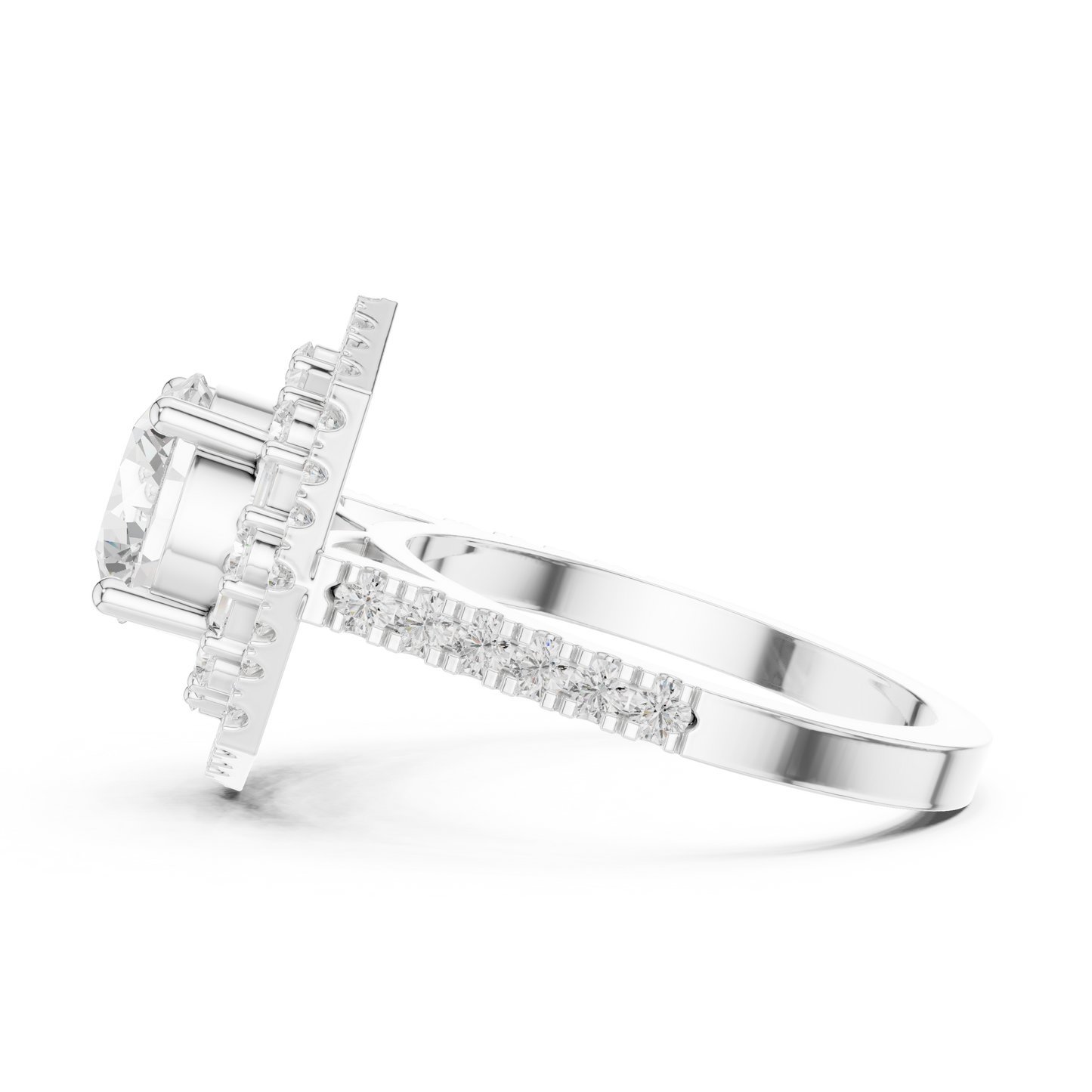 Starbind Circle Solitaire Ring
