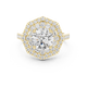 Starbind Circle Solitaire Ring