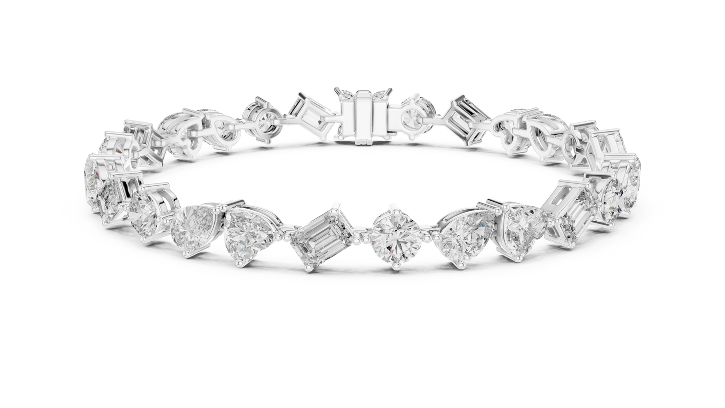 Signature Axis Diamond Bracelet