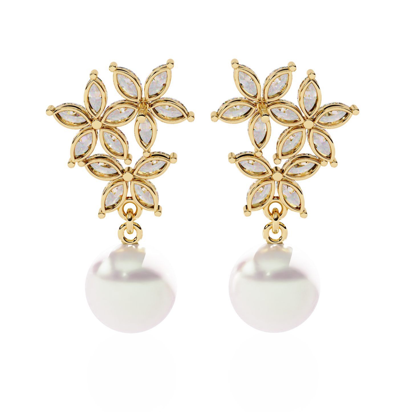 Starlit Kiss Diamond Earrings