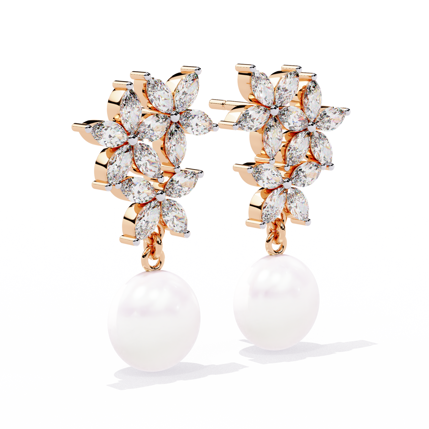 Starlit Kiss Diamond Earrings