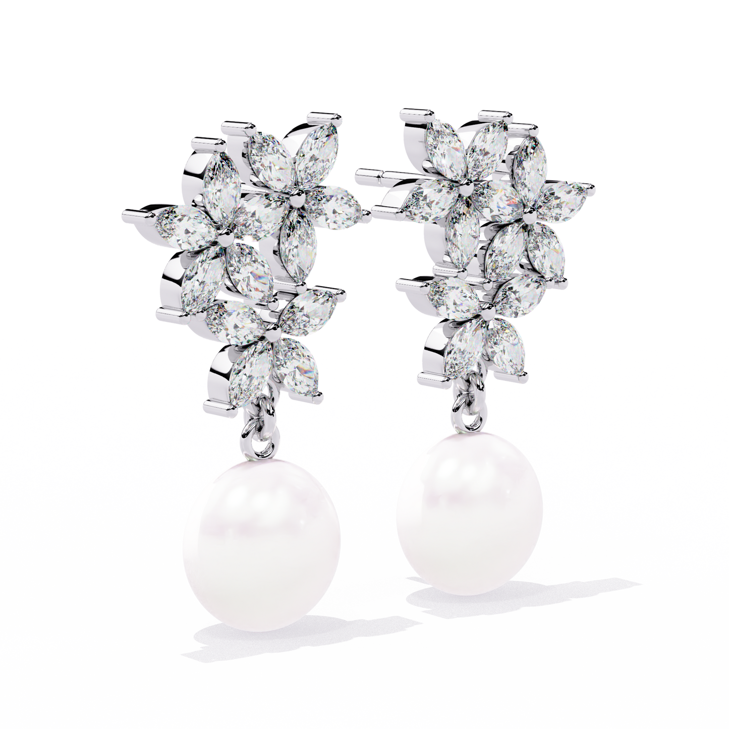 Starlit Kiss Diamond Earrings