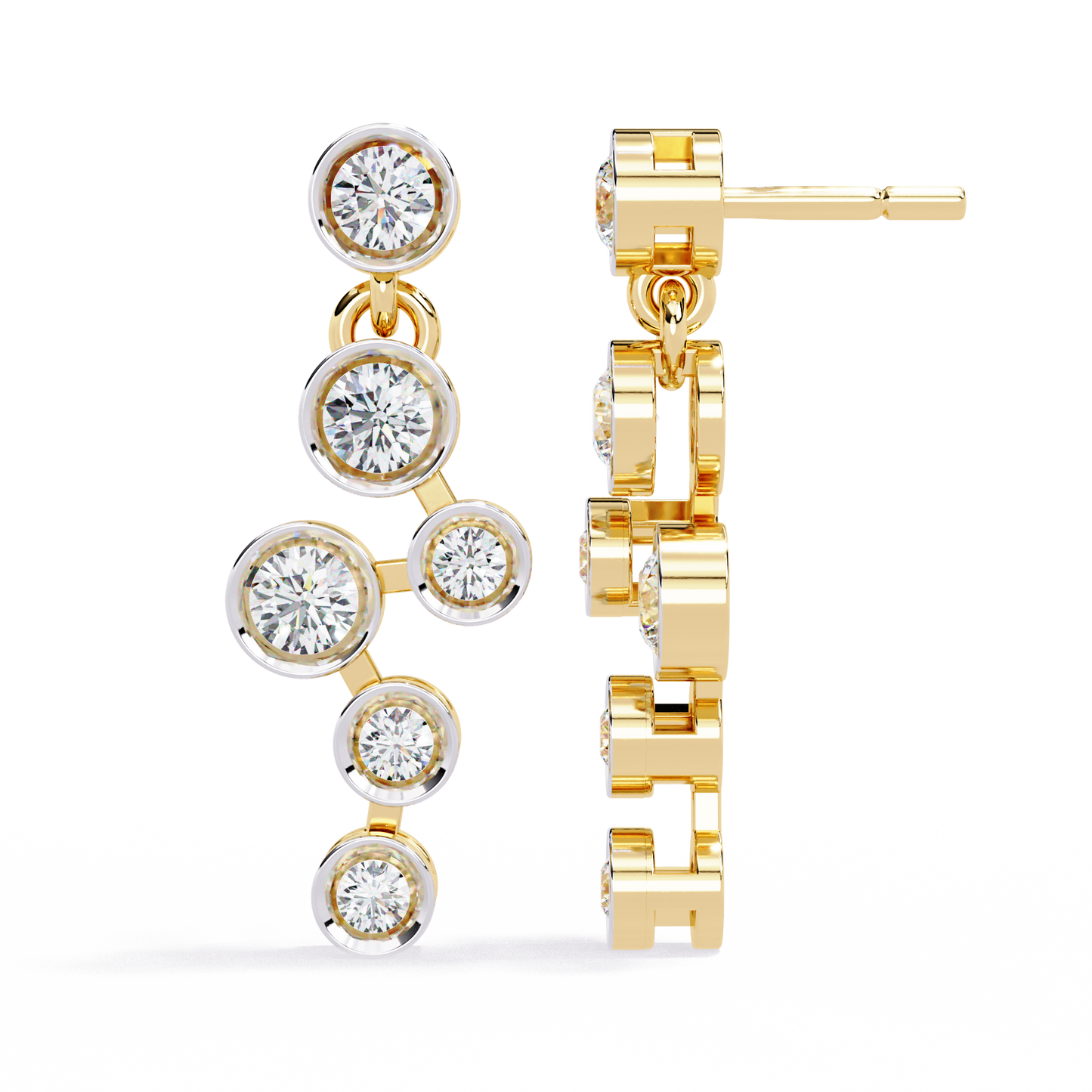 Petite Shine Diamond Earrings