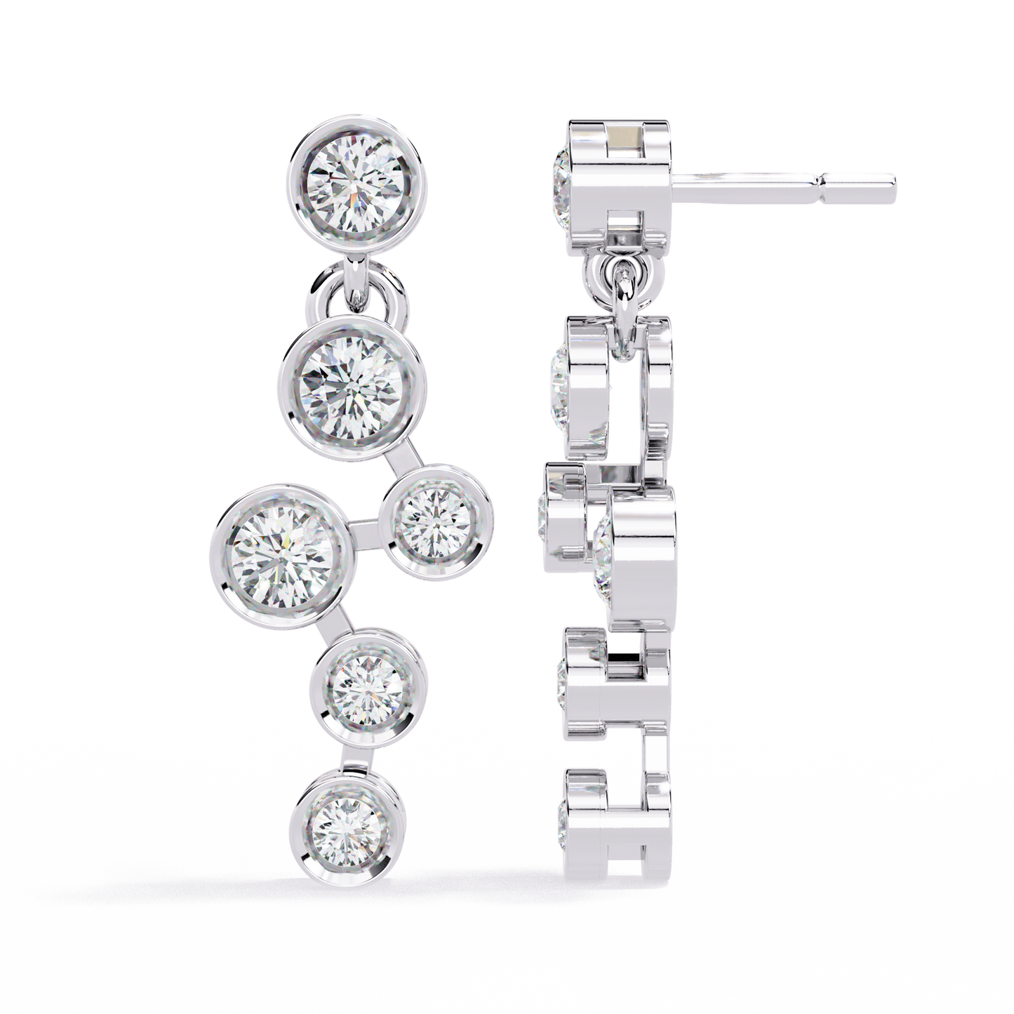 Petite Shine Diamond Earrings