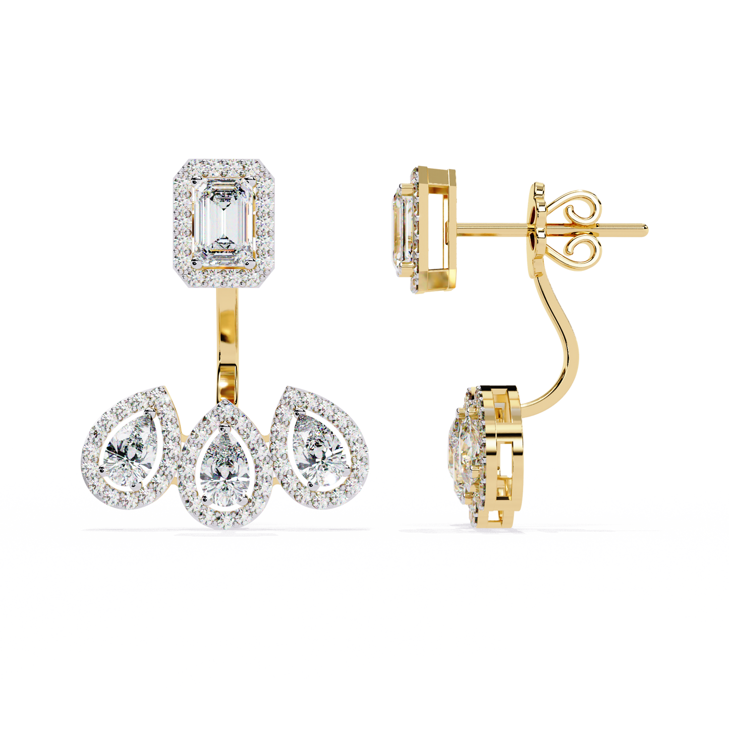 Luz Clara Diamond Earrings