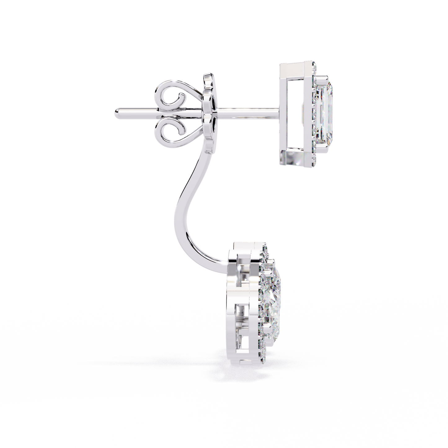 Luz Clara Diamond Earrings