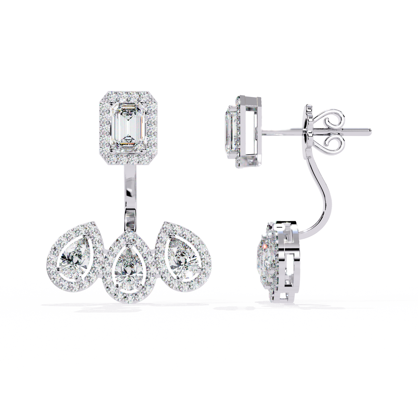 Luz Clara Diamond Earrings
