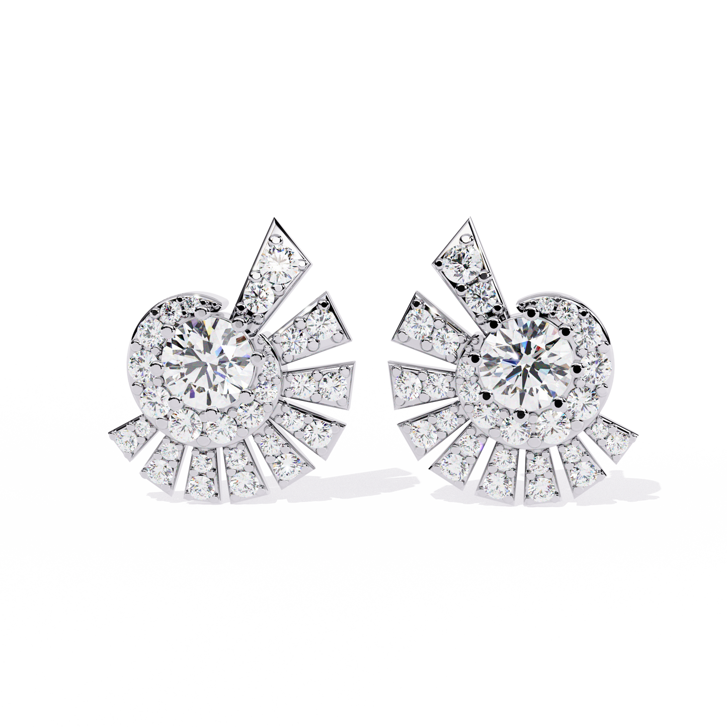 Corazón de Oro Diamond Earrings