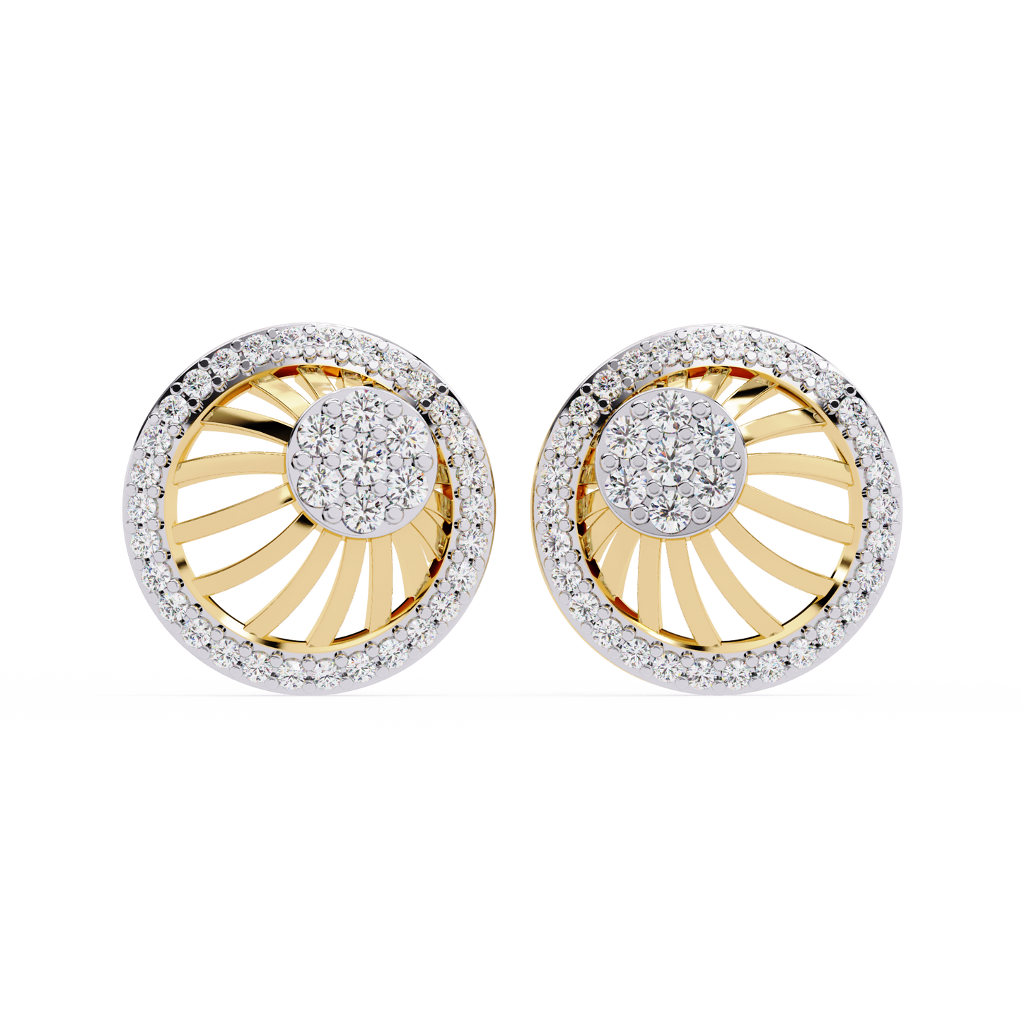 Morning Dew Diamond Earrings
