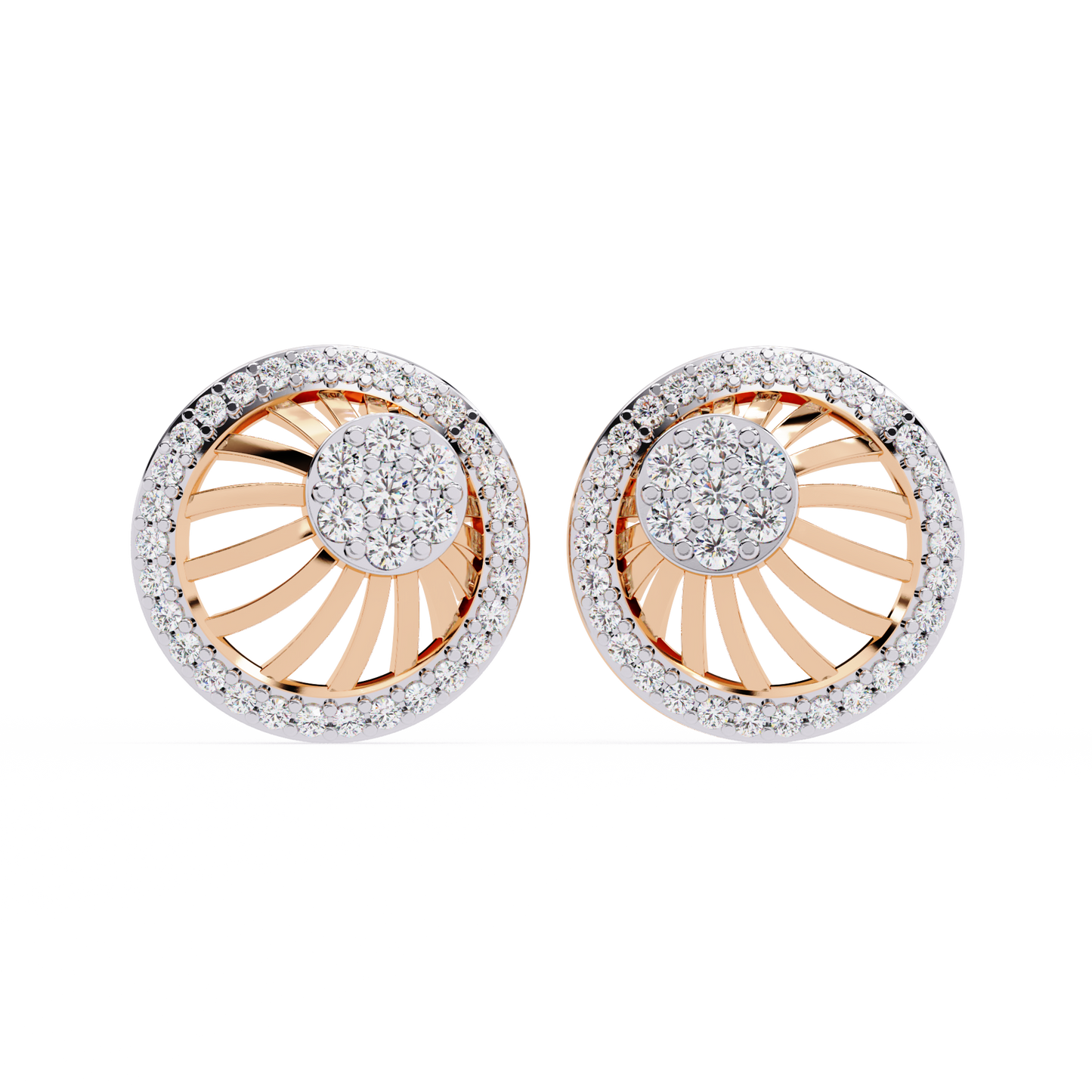 Morning Dew Diamond Earrings