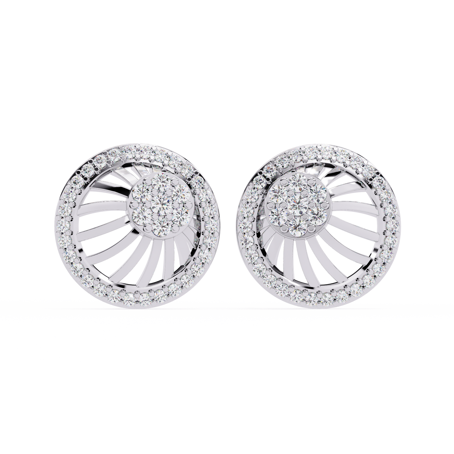 Morning Dew Diamond Earrings