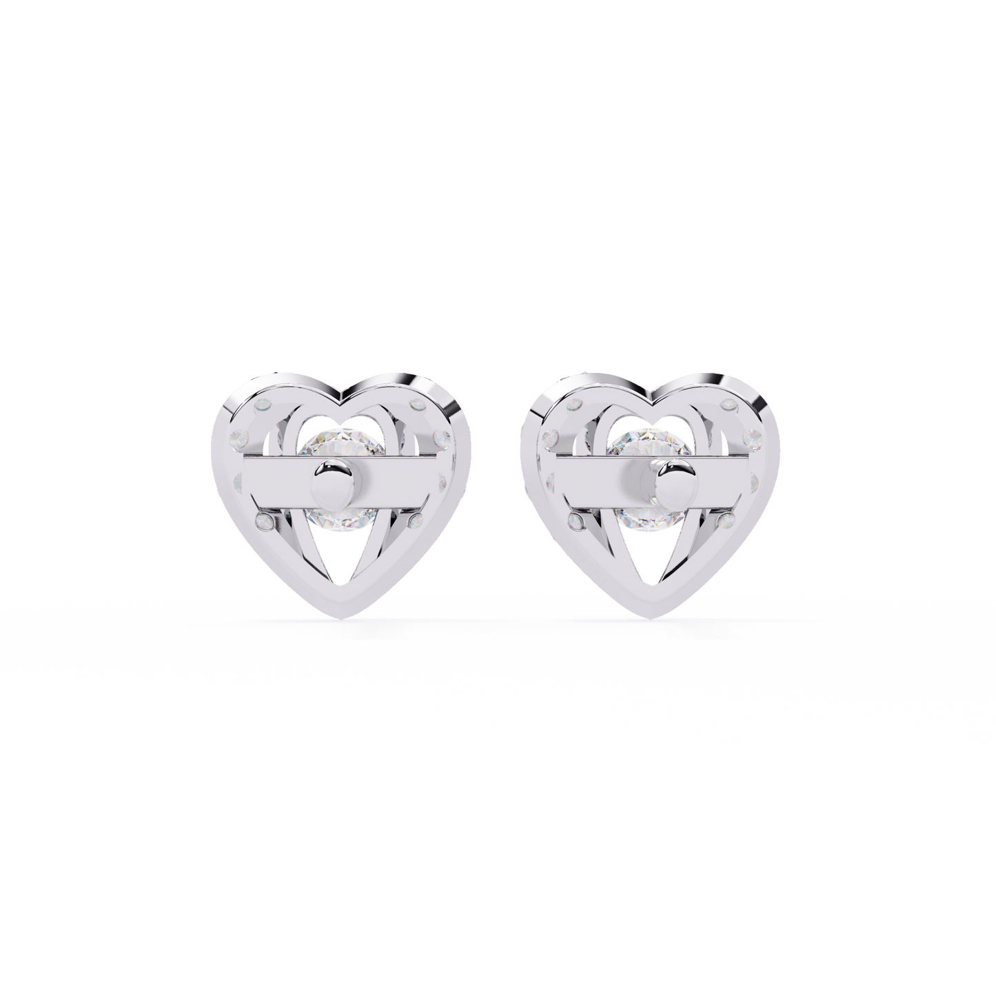 Tiny Treasures Diamond Earrings