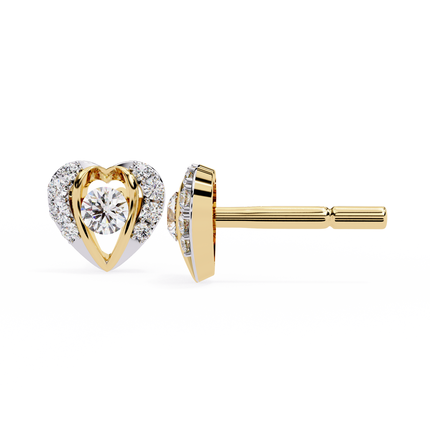Tiny Treasures Diamond Earrings
