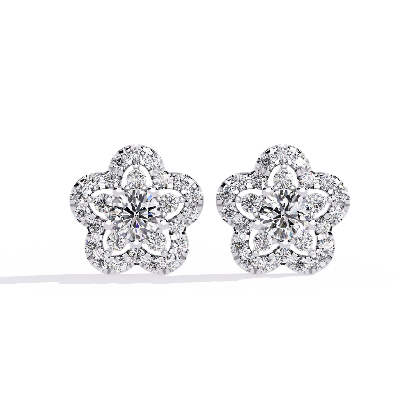 Gentle Glow Diamond Earrings